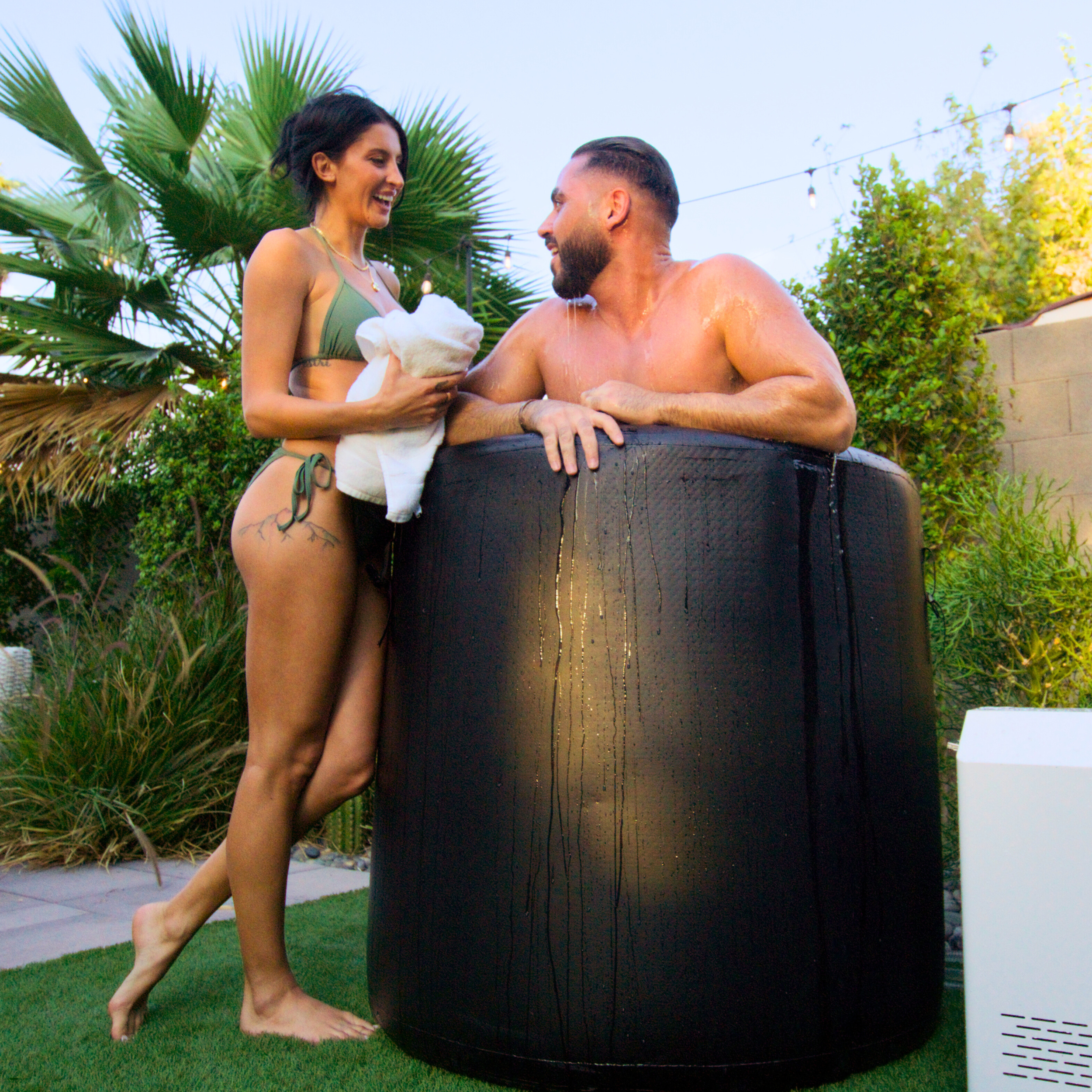 Affetto Air Barrel Plunge I Portable Hydrotherapy