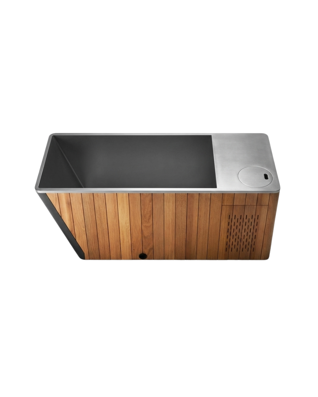 Affetto Cedar & Stainless Steel Cold Plunge