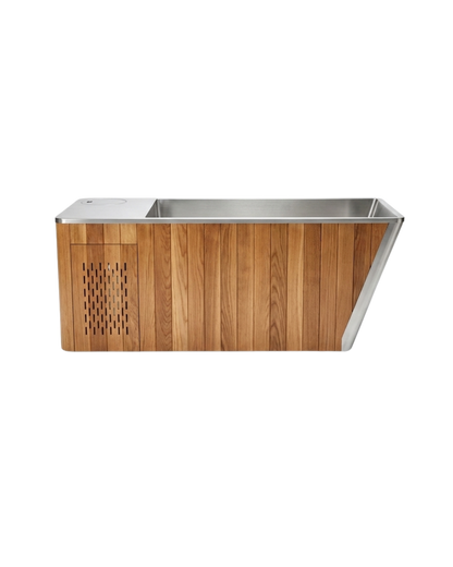 Affetto Cedar & Stainless Steel Cold Plunge