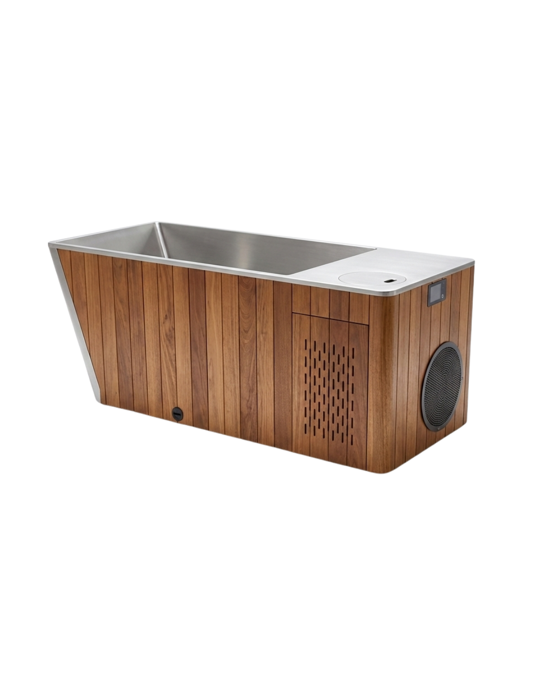Affetto Cedar & Stainless Steel Cold Plunge
